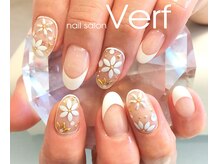 ネイルサロン べルフ(nail salon Verf)/お花ネイル♪