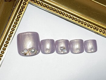 グリッター(GLITTER)/シンプルネイル