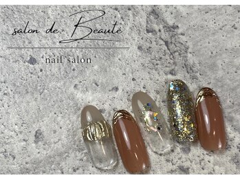 サロンドボーテネイル(salon de beaute NAIL)/【夏　トレンドデザイン】