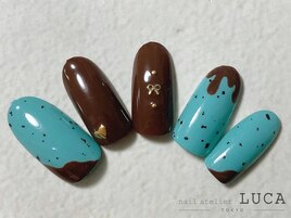 R-53  チョコミントネイル