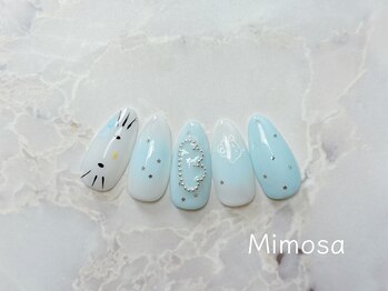 ミモザ 吉祥寺(Mimosa)/水色キテイ羽チークトレンド定額
