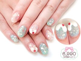 ７月の特別ジェルアート￥6990