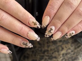 ヒョウ柄フレンチ