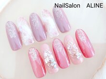ネイルサロン アリーヌ(ＡＬＩＮＥ)/【定額】トレンドコース￥6500