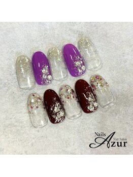 ネイルズアジュール イオン上越店(NailsAzur)/定額デザインBコース