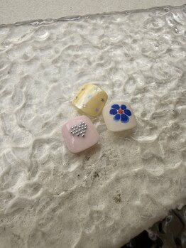 イオネイル(io nail)/【FOOT】sample×ワンカラー