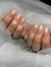  【上品大人可愛い】うるツヤチークネイル♪通常￥8800