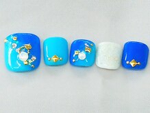 ネイルサロン シェル(Nail Salon SHELL)/選べる定額フットBコース ¥7200