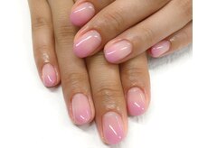 サロンドルリネイル(salon de Ruri nail)/ピンクグラデーション♪