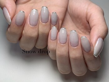 スノー ドロップ(Snow drop)/細フレンチみらー