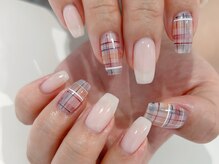 サロン ド リリー(salon de Lily)/《パラジェル》チェックネイル