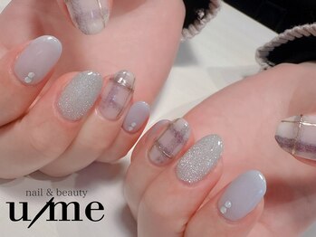 ユーミー(u/me)/チェックネイル