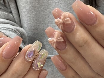 グロウ ネイル(GLOW×NAIL)/Art by RIHO