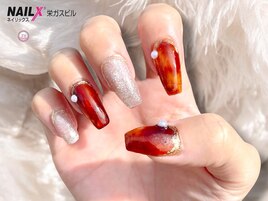 べっ甲ネイル♪マグネット