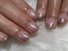 erina nail 【エリナネイル】の雰囲気(コンシーラーの下処理でクリアベースでの仕上がりが際立ちます◎)