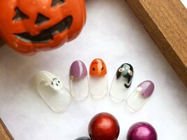 ハロウィンネイル