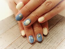 ウォーターワールド 大和店(WATER WORLD)/雪の結晶ネイル