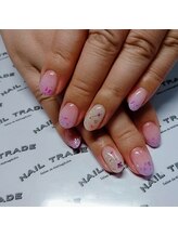 ネイルトレード 西荻窪店(NAIL TRADE)/ドライフラワーネイル