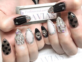 プロフェッショナル ネイルサロン ラヴィアス(LAVIAS)/【スカルプ】10本アートし放題