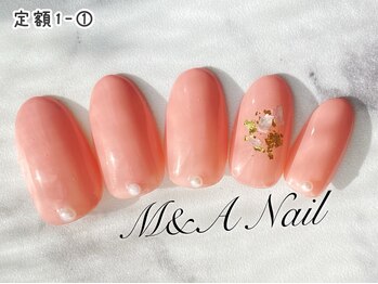 エムアンドエーネイル 横須賀店(M&A NAIL)/Hand ジェル定額1-1