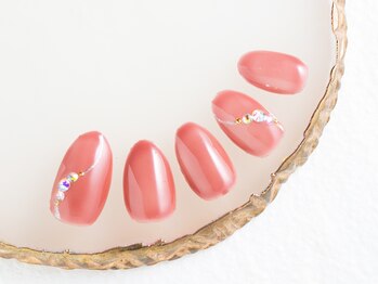 ネイルケイ(Nail_K)/オフィスシンプルデザインネイル