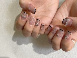 キラキラ上品nail