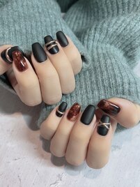 べっ甲ネイル