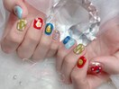 ミャクミャクネイル