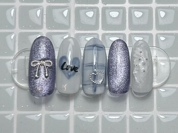 ジョアネイル(JOA Nail)/リボン/インク/チェック/マグ