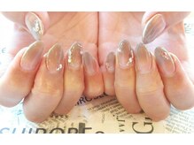 トータルサロン 白べぇーっ プラス/グラデーションネイル＊