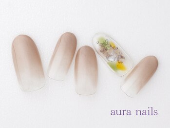 アウラネイルズ(aura nails)/☆ハンドシンプルコース ¥6800