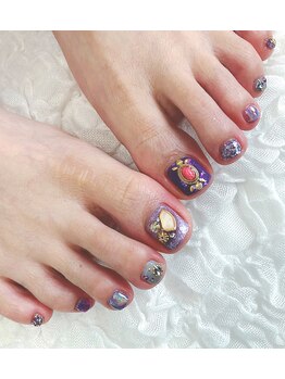 爪ソウシャイン(爪 SO SHINE)/パープル★