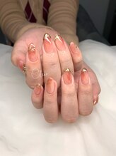 クリア(Clear)/ミラーフラワーガラスフレンチ