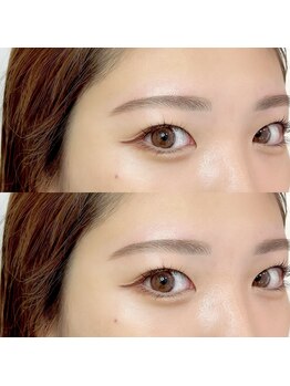 ホワイトアイ 堺東(WHITE EYE)/◇ストレート眉毛で垢抜け