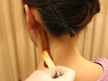 ワックス トンボイの雰囲気（うなじとのセットも◎髪を上げた時、着物やドレスを着る機会に♪）