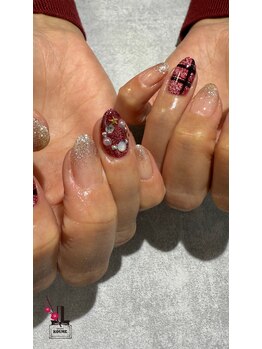 コウメ(KOUME)/クリスマスネイル