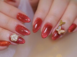 マグネットネイル　蝶々¥800