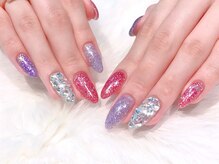 サニーデイズ ネイルアンドビューティー 曙橋店(SunnyDays Nail&Beauty)/グリッターネイル