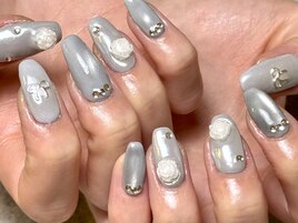 長さだし◆ローズネイル