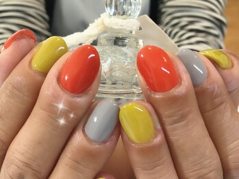 アトリエルリアン(Atelier Le Lien)/秋ネイル/シンプルネイル