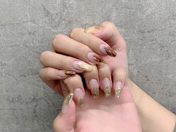 イビズ 新宿店(eviz)/塗りかけネイル