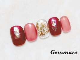 大人可愛いニュアンスデザイン