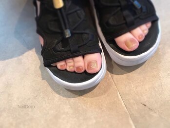 ネイル ドゥ 岡山駅前店(Nail Doux)/☆アースカラーフット☆