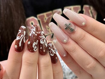 ハイビスカスネイル