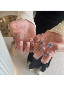 サイン(sign)/TSUBOI 60min　ブルーチェック