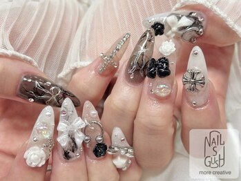 ネイルズガッシュ 蒲田東口店(NAILsGUSH)/フレガリ/ガーリー/リボン