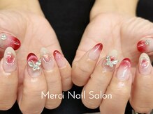 メルシー(Merci)/卒業式ネイル