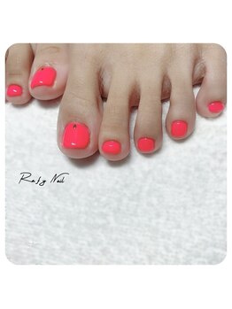 ラフィーネイル(Rafy Nail)/Footワンカラー