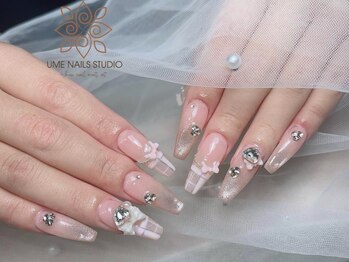 ウメネイルスタジオ(UME NAIL STUDIO)/* 長 さだしやり放題×つけ放題