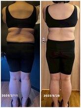 エバン 白金店(evan)/お客様の4ヶ月の変化☆